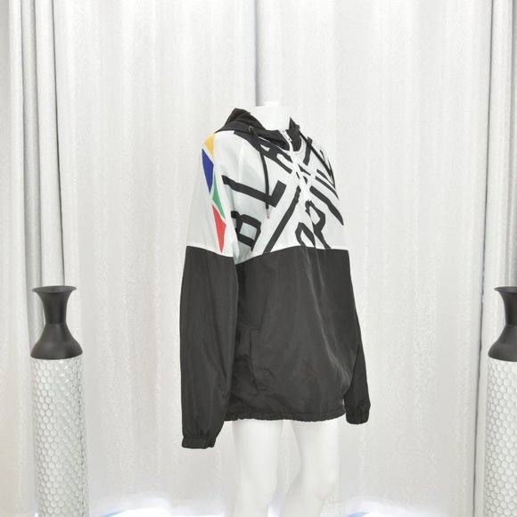 BLACK BY POPULAR DEMAND Windbreaker Hoodie - Picture 2 of 7